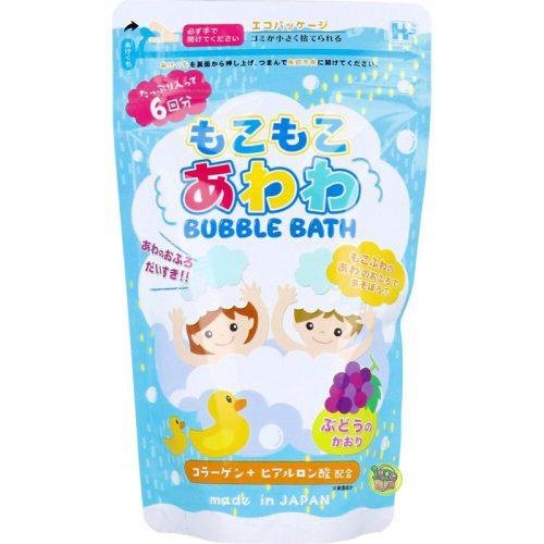 【JPGO】日本製 BUBBLE BATH 兒童泡泡入浴劑 泡澡粉 240g~-二款