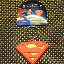 (I LOVE樂多)日本進口DC 超人軟膠立體鑰匙圈 SUPERMAN 送禮自用兩相宜