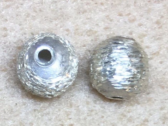 純銀珠6.5mm 泰國手工[禧寶S047] (標價是2顆)
