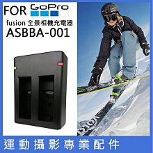 星視野 ROWA 樂華 ba360全景相機電池gopro fusion全景相機 充電器 ASBBA-001