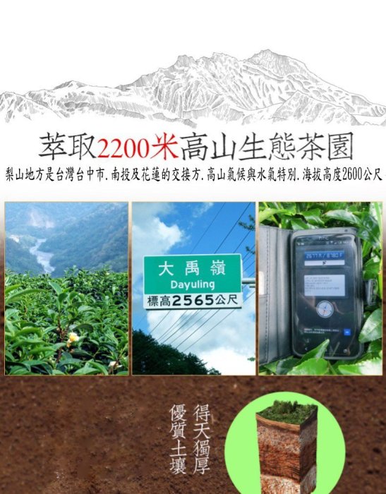 泰旺製茶廠】梨山茶。手採鮮嫩回甘。口齒留香批發價1300一斤/高山茶/台灣茶葉/大禹嶺茶/阿里山茶/冷泡茶/烏龍茶/清茶