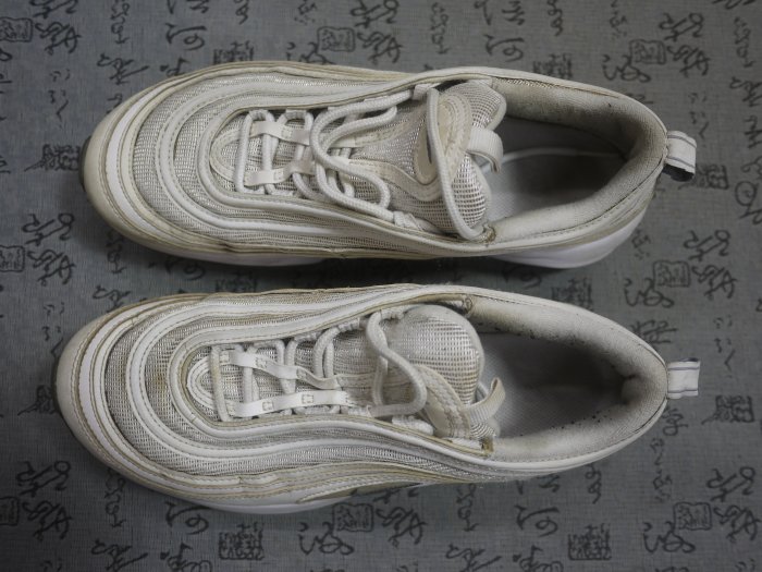 Nike Air Max 97 CI7538-100 白色彈力鞋高爾夫鞋 USA 8 EUR 41 JPN 26 CM