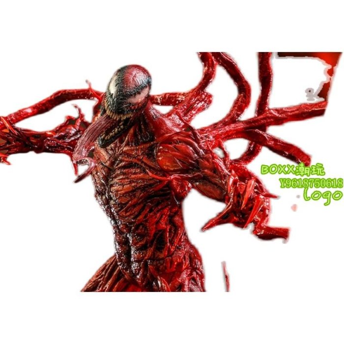 BOXX潮玩~33TOYS Hot Toys MMS619/620 1/6 毒液2 CARNAGE/屠殺 可動人偶