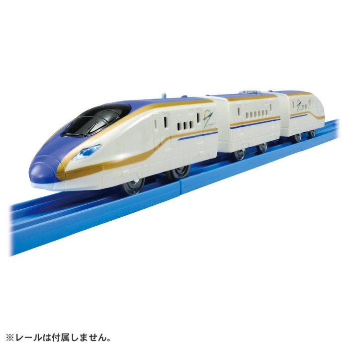 【G&T】純日貨 多美 Plarail 鐵道王國火車 S-05 北陸 E7系 新幹線 (車體附燈) 223832