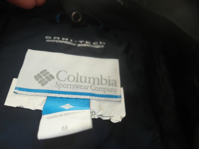 美國Columbia 女子深藍色連帽機能外套