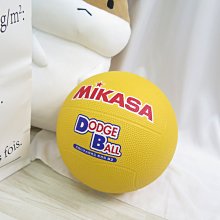 MIKASA 軟橡膠躲避球 DODGE BALL 3號球 MKD3Y 黃【iSport愛運動】