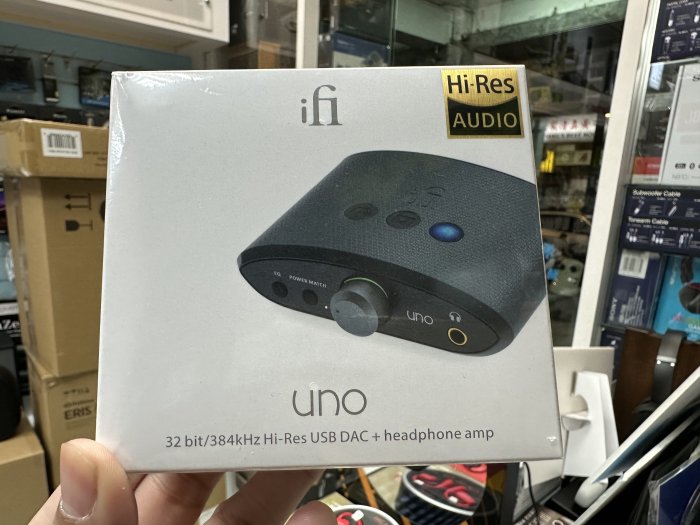 禾豐音響 ifi UNO DAC USBC DAC TYPEC DAC 隨身DAC耳擴 可支援MQA 台灣公司貨