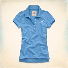 ☆【A&F女生館】☆【HOLLISTER品牌 POLO衫】☆【HCG002J4】網眼款 (XS-S)