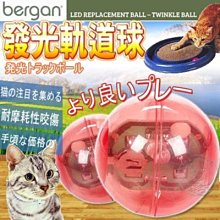 【🐱🐶培菓寵物48H出貨🐰🐹】Bergan》貓咪玩具系列 發光軌道球-2色 特價99元