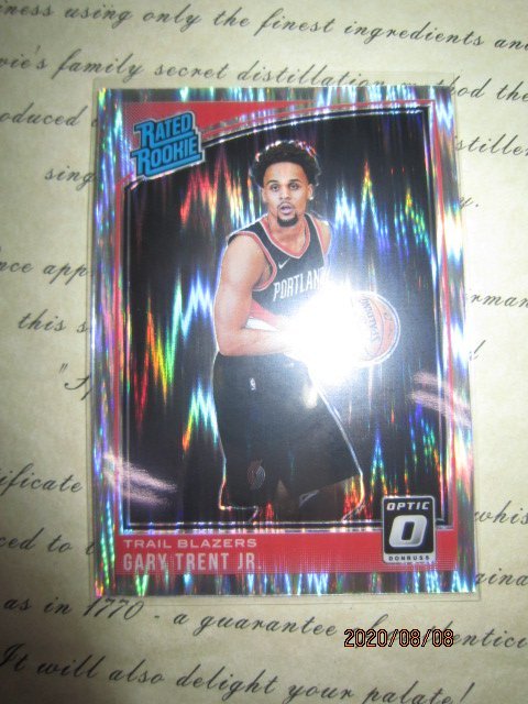 新賣家~18/19~Gary Trent Jr.~RC~OPTIC~SILVER~RATED ROOKIE~閃電~波紋~