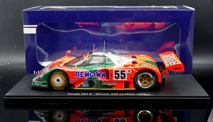 【M.A.S.H】現貨瘋狂價 Werk83 1/18 Mazda 787B #55 24h Le Mans 1991 冠軍