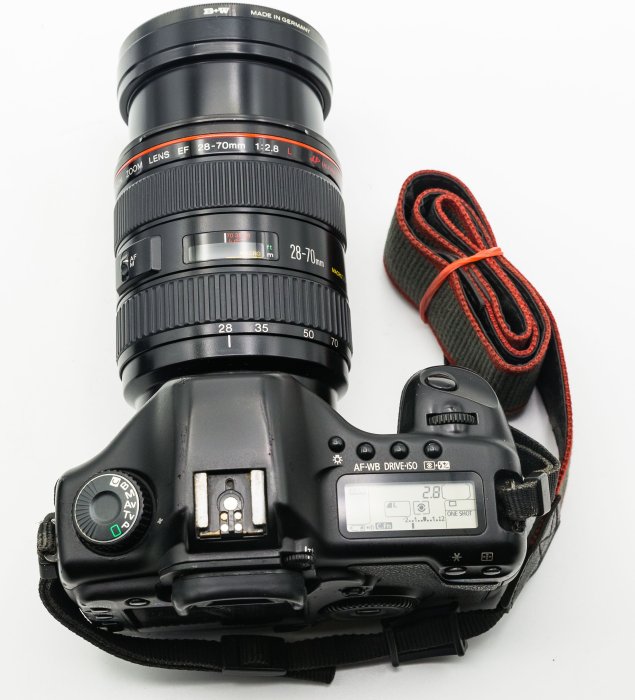 二手新中古:經典數位CANON 5D一代+CANON 28-70mm F2.8L 一代皇鏡8成5新