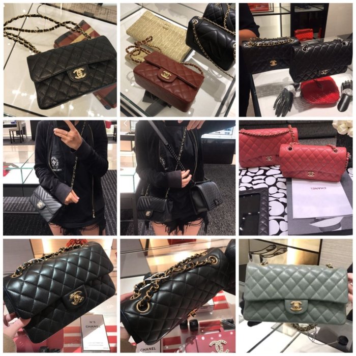 【BLACK A】精品 法國Chanel 經典羊皮 魚子醬牛皮 荔枝紋牛皮CF Classic Flap／2.55／Le Boy 價格私訊