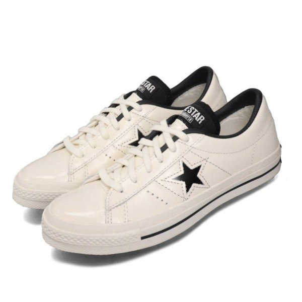 現貨Converse One Star Hanbyeol 白 皮革鞋面 經典 男女鞋 167324C-歡迎選購