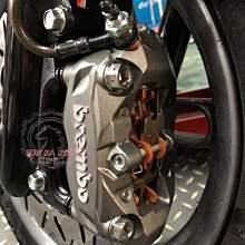 駿馬車業 GOGORO2 S2 EC05 Brembo 鑄造一體式輻射卡鉗 AK550  直上 245/260含卸油螺絲