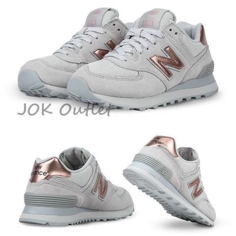 【海外發售】New Balance 574 WL574CHC 復古慢跑鞋 玫瑰金限定 NB 韓妞必備 韓國 女生尺寸