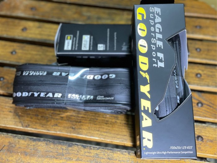 (J.J.Bike)固特異GOODYEAR EAGLE F1 SUPER SPORT一級公路車胎 無內胎 極輕量 滾動順暢 tubeless