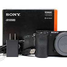 【高雄青蘋果3C】Sony A6500 ILCE-6500M 黑 單機身 APS-C 單眼相機 2420萬 #81562