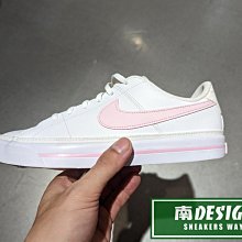 南🔥2022 8月 NIKE COURT LEGACY GS 白粉 DA5380-109 皮革 大童 百搭 休閒鞋