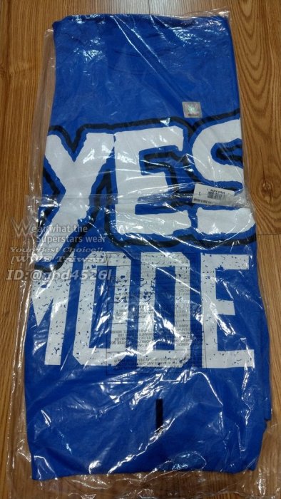 [美國瘋潮]正版WWE Daniel Bryan & Brie Bella Yes Mode 經典合體YES模式衣服特價