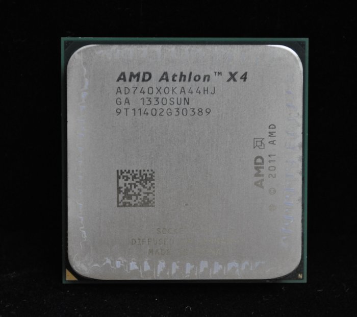 AMD Athlon X4 740 四核盒裝正式版送風扇 (FM2 3.7G) 730 750 750K 760K 參考