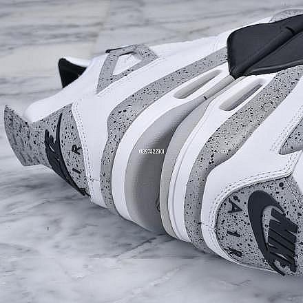 專櫃貨Air Jordan 4 Retro White Cement 白水泥 男女籃球鞋