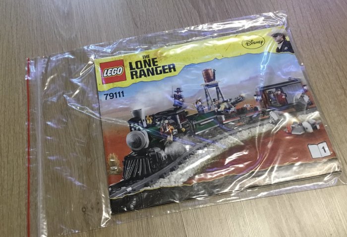 二手樂高, LEGO 79111 Lone Ranger 獨行俠 Constitution Train Chase 火車