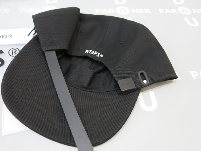 Dou Partner】WTAPS T-6L 03 CAP COTTON TWILL X1.0 骨頭老帽帽子黑色 