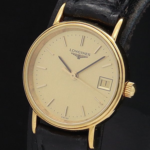 【精品廉售/手錶】Longines浪琴錶*美品*QZ L4.136.2*石英時尚女腕錶*瑞士精品*附原廠盒