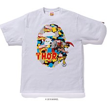 【日貨代購CITY】 BAPE APE MARVEL CAMO MIGHTY THOR TEE 索爾 漫威 短T 現貨