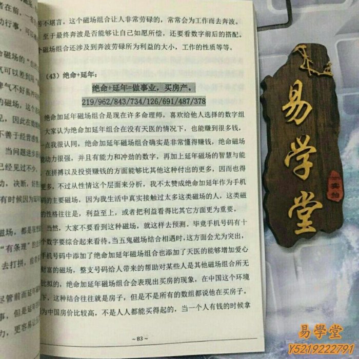 易學堂 風水 易理 數字易經之起名寶x典 八字起名& 企業店鋪起名Yx134