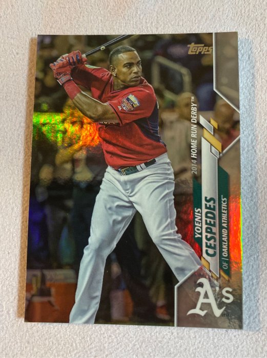 Yoenis Cespedes 2020 Topps Update Series Rainbow Foil #U-37