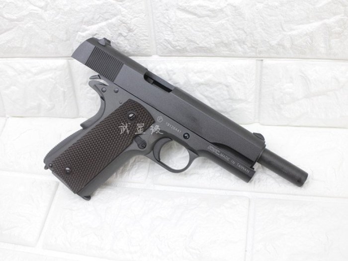 台南 武星級 KWC M1911A1.45手槍全金屬CO2直壓槍 KCB76AH  (BB槍瓦斯槍玩具槍
