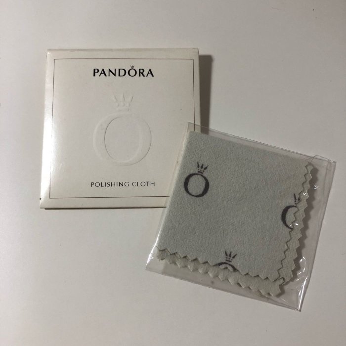 Agnes b. PANDORA 吊飾墜子戒指項鍊手鍊手環純銀飾品 專櫃拭銀布 Sliver Polishing Cloth