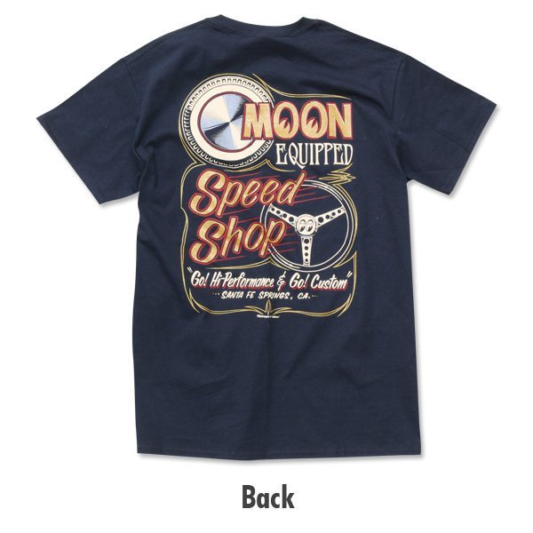 (I LOVE 樂多) MOON Equipped Speed Shop T-shirt MOONEYES 短袖上衣