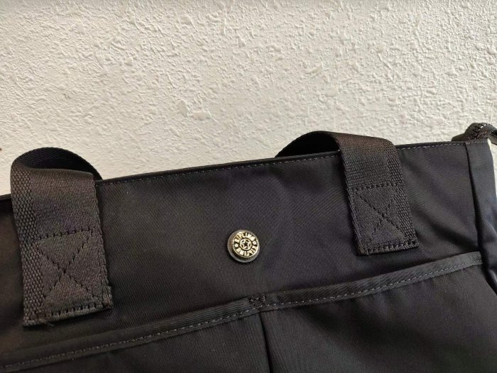 現貨 kipling KI2458 質感絲滑系列 黑色 托特包 斜背包 手提包