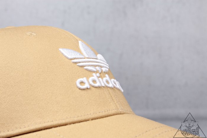 【HYDRA】Adidas Originals Trefoil Cap 三葉草 愛迪達 老帽 卡其 粉【DV0172】