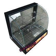 《利通餐飲設備》鋰奇蒙（黑.紅 可選） 2p桌上型弧型保溫櫥 熱食保溫展示櫥 保溫台 保溫櫃 保溫箱 圓弧保溫台 保溫箱