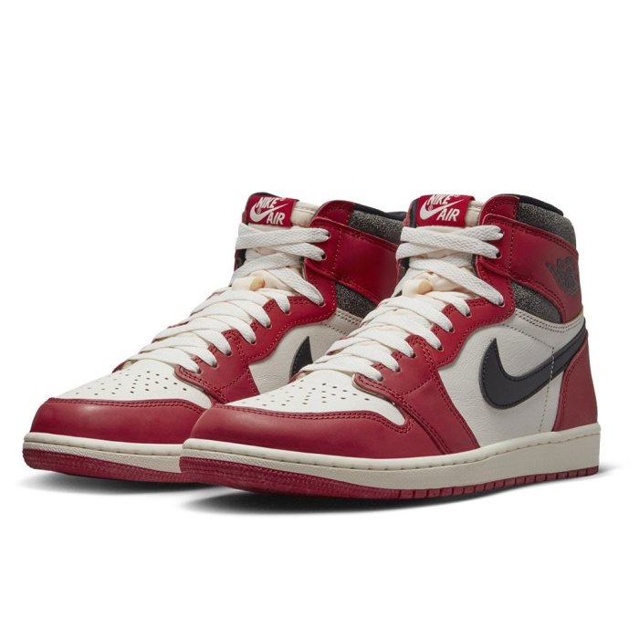 A-KAY0】NIKE AIR JORDAN 1 RETRO HIGH OG LOST AND FOUND 芝加哥白黑