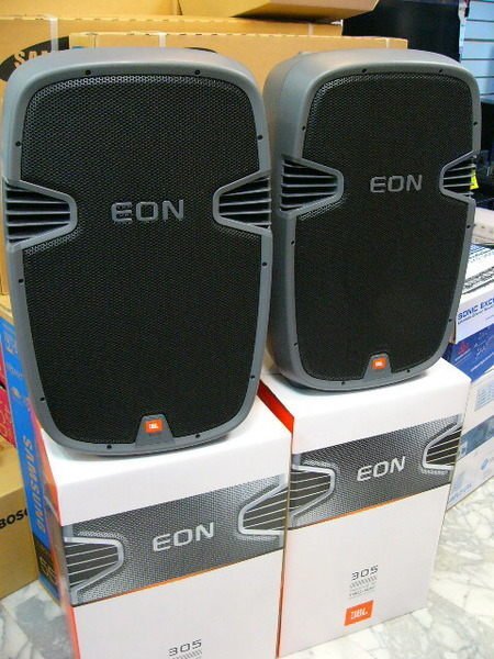 【昌明視聽】美國名牌 JBL EON 305 專業級舞台喇叭250W大型空間 舞台演唱 禮堂教會 一對