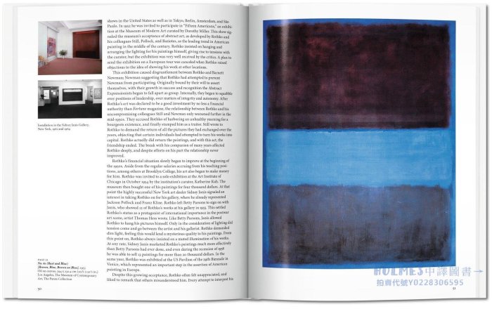 現貨原版 Mark Rothko 馬克羅斯科 Taschen 抽象裝飾畫藝術畫冊書