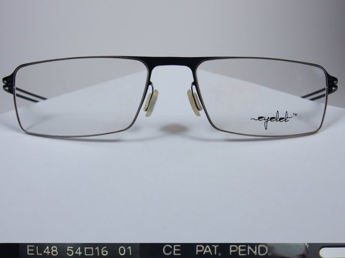 信義計劃 眼鏡 Eyelet 眼鏡 EL48 鏤空金屬方框 一體成型 超輕超越 Infinity Lindberg