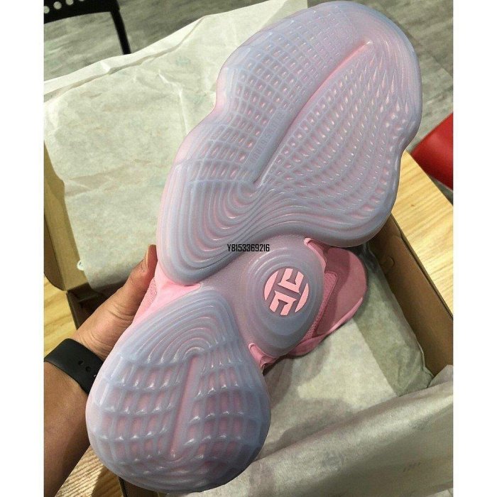adidas Harden VOL.4 Gca 哈登 粉色 籃球 EF1206 運動潮鞋