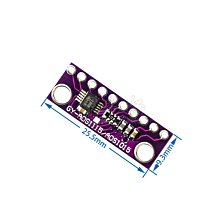 紫色 GY-ADS1015 超小型 12位 精密 模數轉換器 ADC 開發板模組 A20 [369508]
