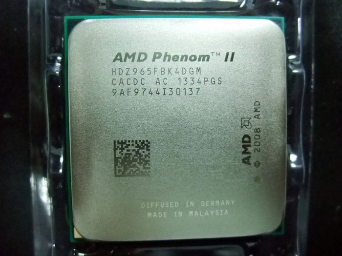 【 含稅】AMD Phenom II X4 965 3.4G  HDZ965FBK4DGM 庫存正式散片CPU 一年保