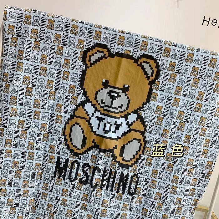 Moschino 豆豆毯 嬰兒涼感被 春夏 兒童幼兒園空調被寶寶 好可愛??送禮自用兩相宜??