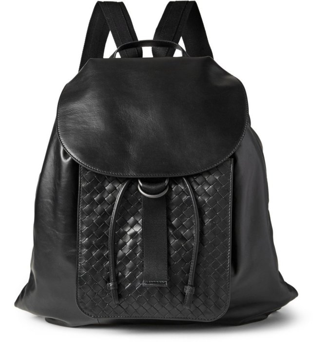 Bottega Veneta 361014 Intrecciato Backpack 編織後背包 黑 現貨