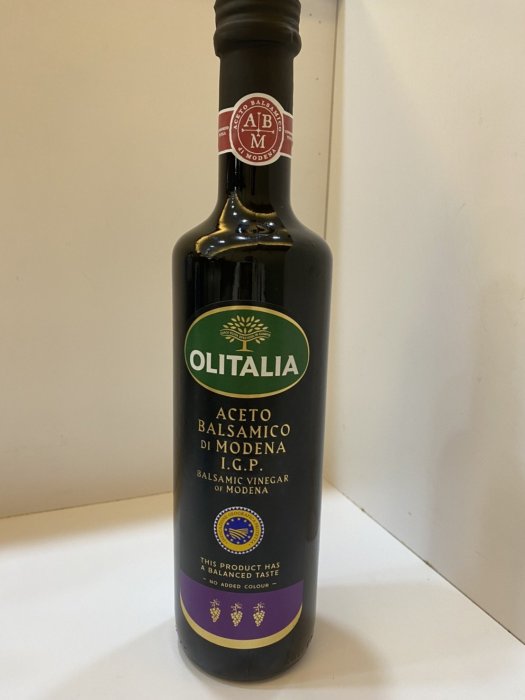 **愛洛奇**義大利 Olitalia 奧利塔摩典那巴薩米克醋 陳年葡萄醋 500ml
