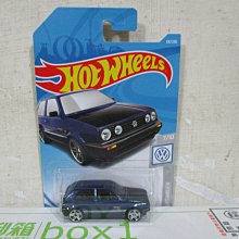 1美捷輪多美火柴盒風火輪1:64合金車VW福斯VOLKSWAGEN GOLF MK2高爾夫掀背小鋼砲汽車藍九十一元起標