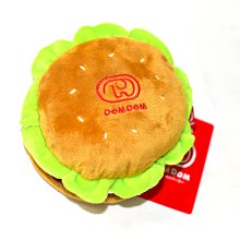 DOM DOM 漢堡包 拉鍊 錢包 化妝包 日本正版